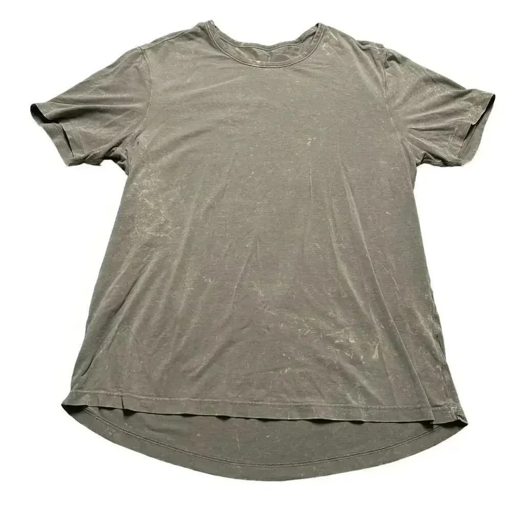 LULULEMON Men’s Small Acid Wash Basic T-Shirt lululemon men’s 5 year basic